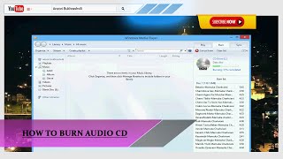 how to burn audio cd