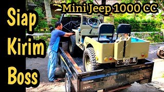 Siap Kirim mini Jeep 1000 CC. Dan Review