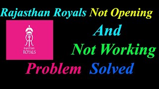 How to Fix Rajasthan Royals App  Not Opening  / Loading / Not Working Problem in Android Phone screenshot 3