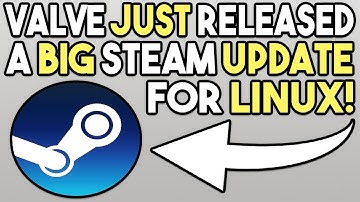 VALVE JUST RELEASED A BIG STEAM UPDATE FOR LINUX!