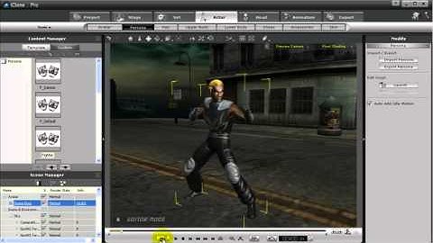 iClone3 Tutorial  Motion   Interactivty - Excellent