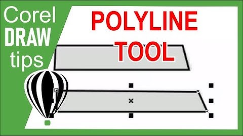 Polyline tool in CorelDraw