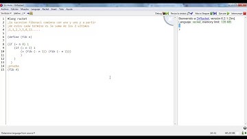 Fibonacci recursivo en dr.Racket