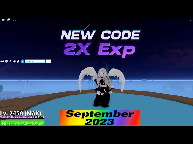 Roblox Blox Fruits WORKING 2x Experience Codes (in description) #shorts in  2023