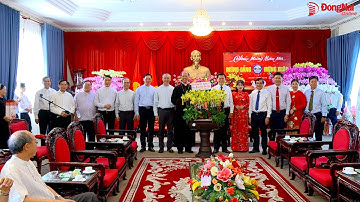 Đoàn đại biểu các tôn giáo chúc tết lãnh đạo tỉnh Đồng Nai