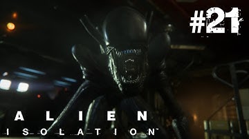 Alien Isolation Gameplay Part 21 - ON OUR WAY TO THE SPACEFLIGHT TERMINAL!