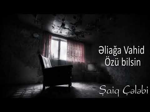 Əliağa Vahid Özü bilsin  Səs   Şaiq Çələbi