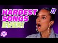 Incredible singers that pick the hardest songs and blow judges away