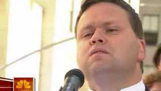 Paul Potts on TODAY at Rockefeller Center