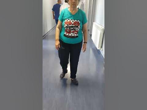 Три дни след смяна на тазобедрена става - YouTube