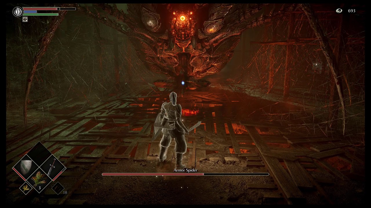 How to defeat Armor Spider - Stonefang Tunnel 2-1 - Demon's Souls - YouTube