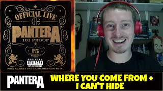 "P" is for Pantera - "Where You Come From" and "I Can't Hide" | REACTION