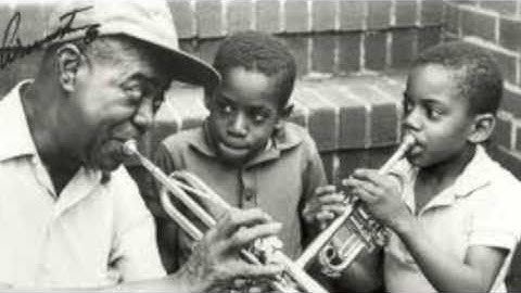 Louis Armstrong "That Lucky Old Sun"