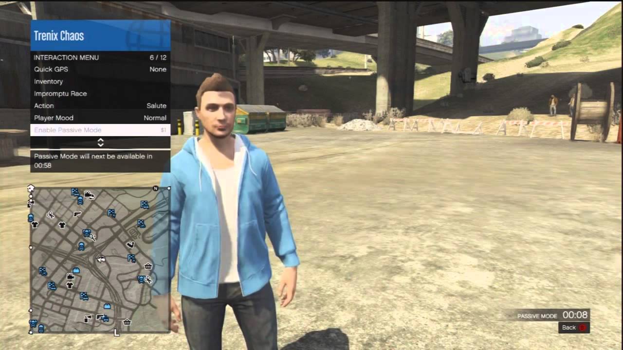 Gta 5 Online How To Disable Passive Mode Youtube