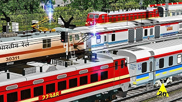 Howrah RAJDHANI Journey *But We have to RETURN to Howrah Again* IR-MSTS #train