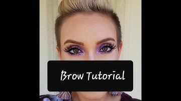 Quick and easy, flawless brow tutorial 2019!