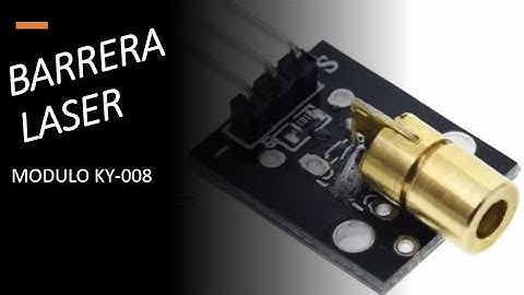 ¿Cómo crear una barrera láser con Arduino usando el módulo KY008?