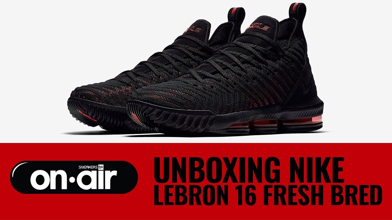 unboxing lebron 16