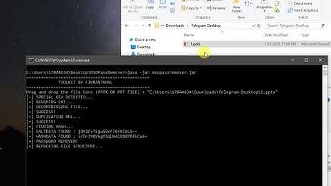 PowerPoint Password Protected File remover