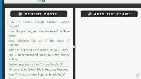 Feedburner Recent Comments Widget For Blogger - Blogger Widgets