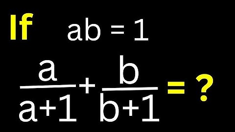 👍Math Olympiad Question | You Should Learn This Quick Trick ..