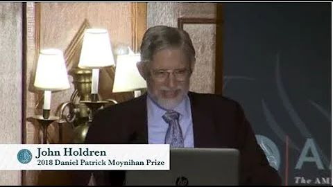 2018 Daniel Patrick Moynihan Lecture on Social Science and Public Policy