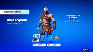 Kratos is Finally BACK in Fortnite Item Shop! (Confirmed)