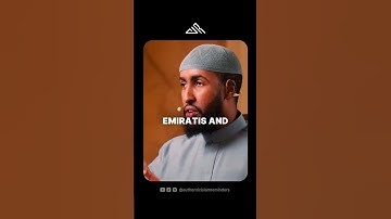 UK or UAE For Safety? || Ustadh AbdulRahman Hassan