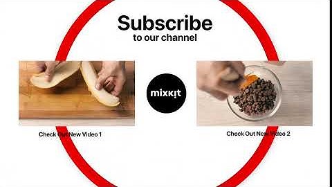 YouTube End Screen With Two Video Previews - Free Templates