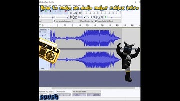 🌈How to make an audio maker roblox intro🌈
