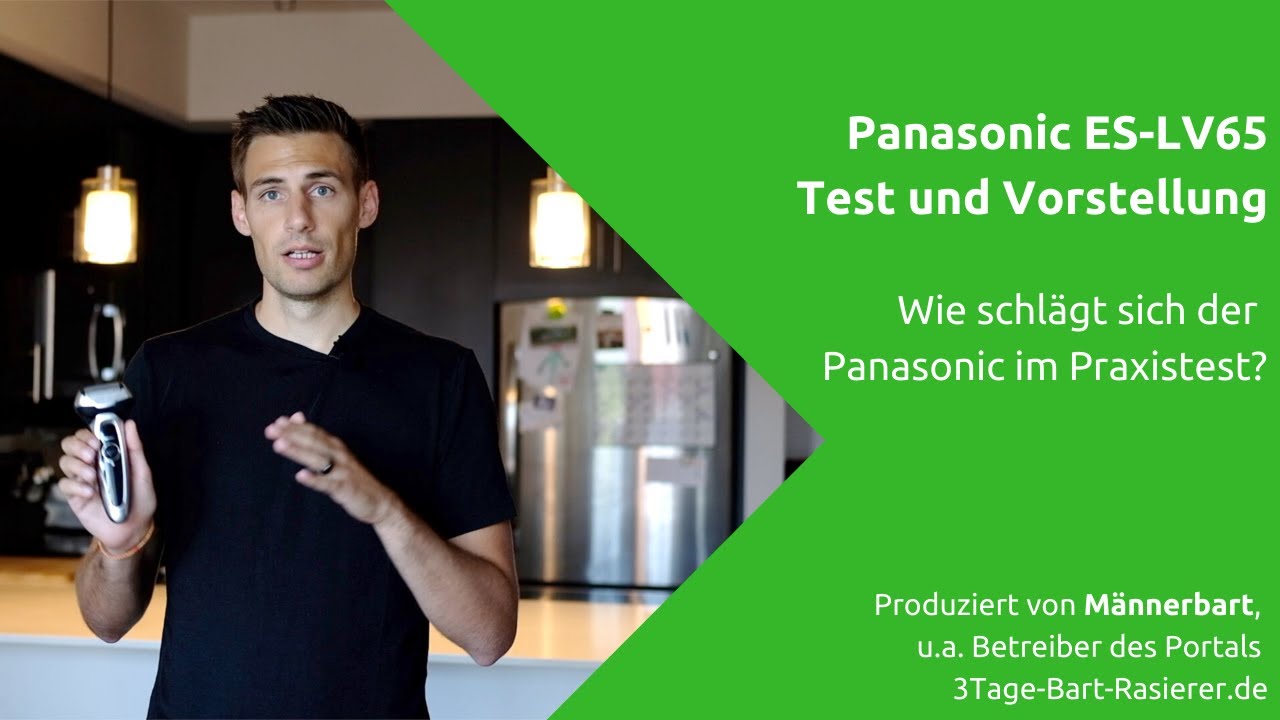 Panasonic ES-LV65 im Test: Wie schlägt sich der Panasonic Rasierer? -  YouTube