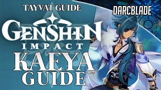 Kaeya Guide & Builds : Genshin Impact (F2P)