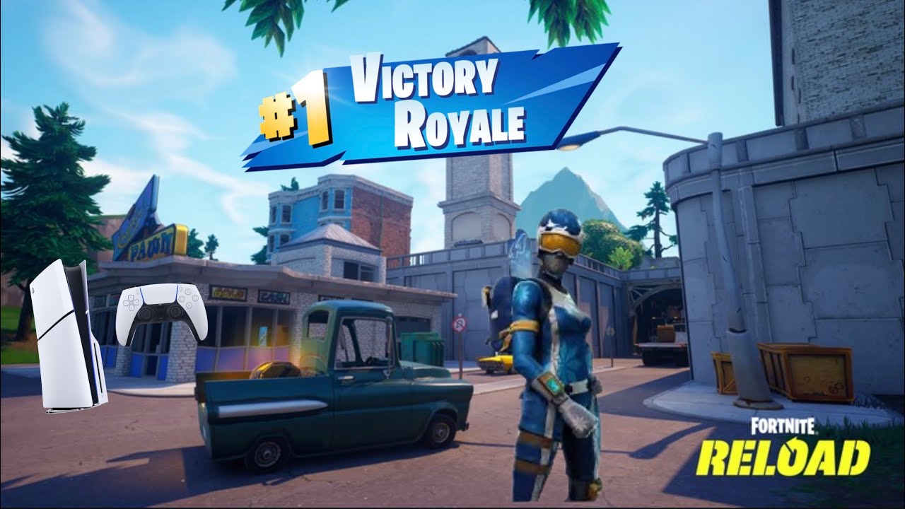 Fortnite Reload on PS5 | Controller Gameplay | 120 FPS