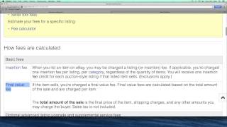 How Much Are Ebay Fees >> Collections How To Sell On Ebay Without Fees Video How Much Are Ebay Fees >> Collections How To Sell On Ebay Without Fees Video