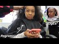 Vlog: Getting Knotless Braids At An African Braiding Shop! *must watch* | Itsjava