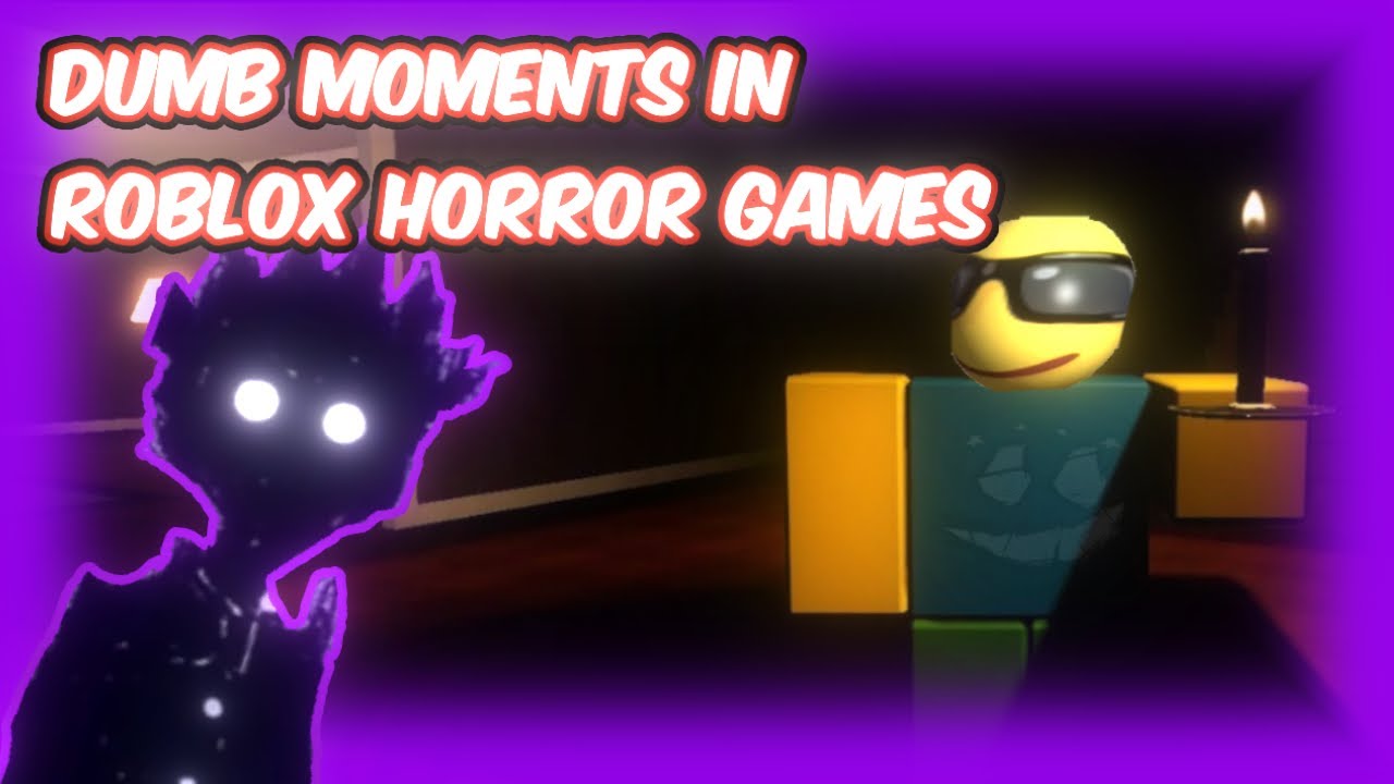 Messing around in Roblox Horror Games..