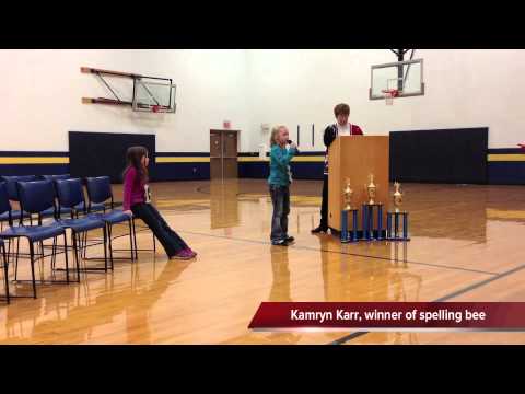 Wellston Intermediate School spelling bee (2012)