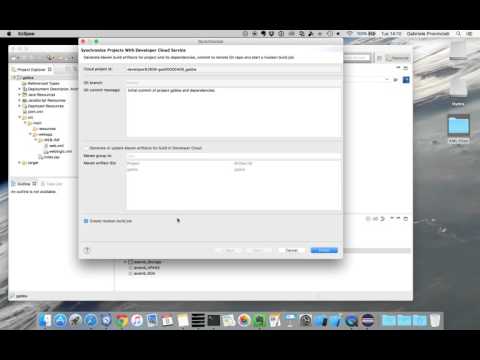 Connessione a Oracle Cloud da Eclipse e Push to Git