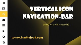 JOBKEY | Vertical ICON Navigation bar
