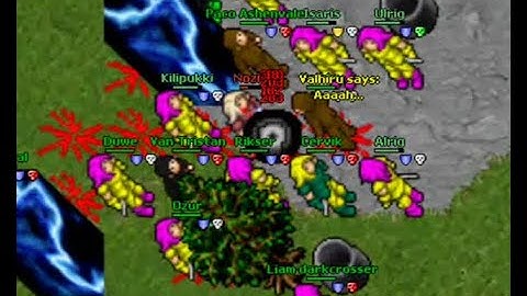 Old Tibia Movies - Riders of Morag (Aurea, Liam Darkcrosser)