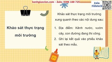 Giáo án powerpoint CĐ6 - tuần 23: Em với môi trường | GA điện tử Hoạt động trải nghiệm 3 cánh diều