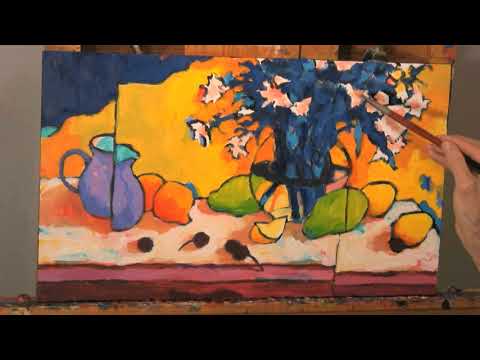 Video: Dimostrazione Di Pittura Acrilica Di Angus Wilson