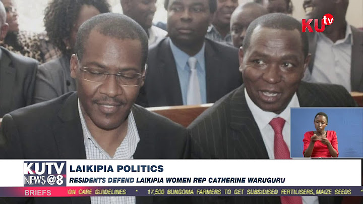 Residents Defend Laikipia Women Rep Catherine Waruguru