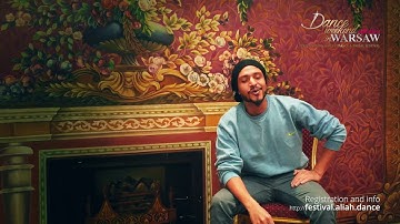 Osama Mimi Farag - invitation for Dance Weekend in Warsaw 2017