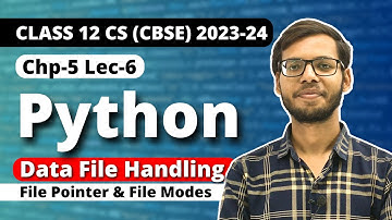 File handling in Python | file pointer and file modes | Class 12 Python | Class 12 Computer Science