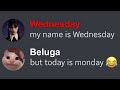 When Beluga meets Wednesday...