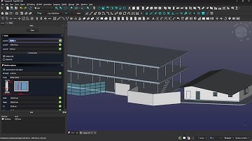 FREECAD - Lesson 24 - BIM, Architecture, Interiors, Pillars, Walls, Floor, Roof, Doors, Windows