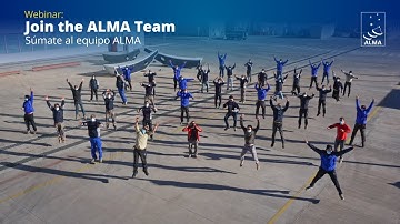 Join the ALMA Team - Webinar for open positions