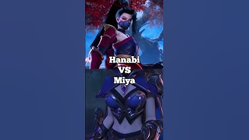 Hanabi Vs Miya Mobile Legend #mlbb #mobilelegend #afterdark