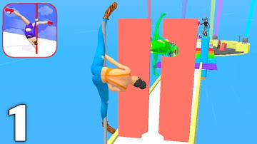 Pole Dance! - Gameplay Walkthrough Part 1 Levels 1-20 (Android & iOS)
